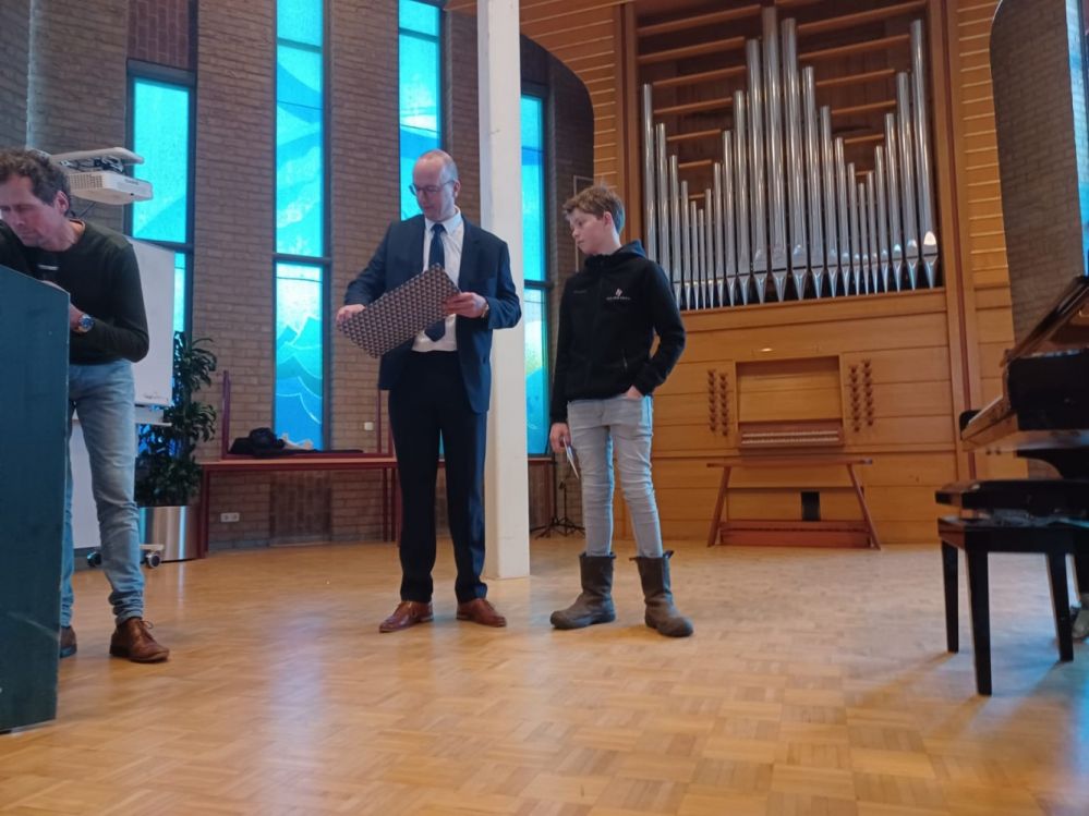 Actie Vmbo Leerlingen Jacobus Fruytier Scholen Gemeenschap Te Apeldoorn 